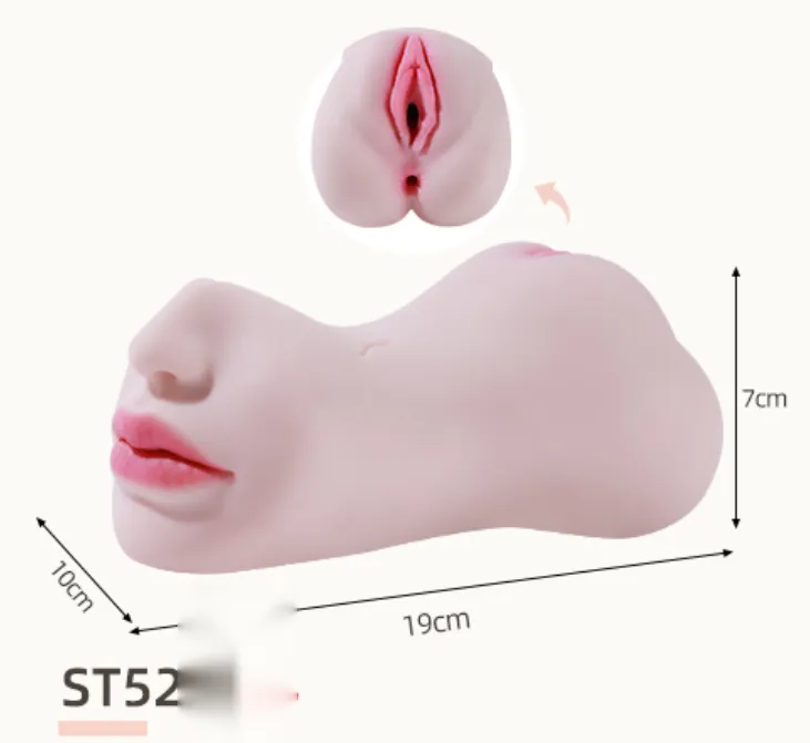 3 in 1 Oral Masturbator (VIP42) - Male Sex Toys available in the UAE