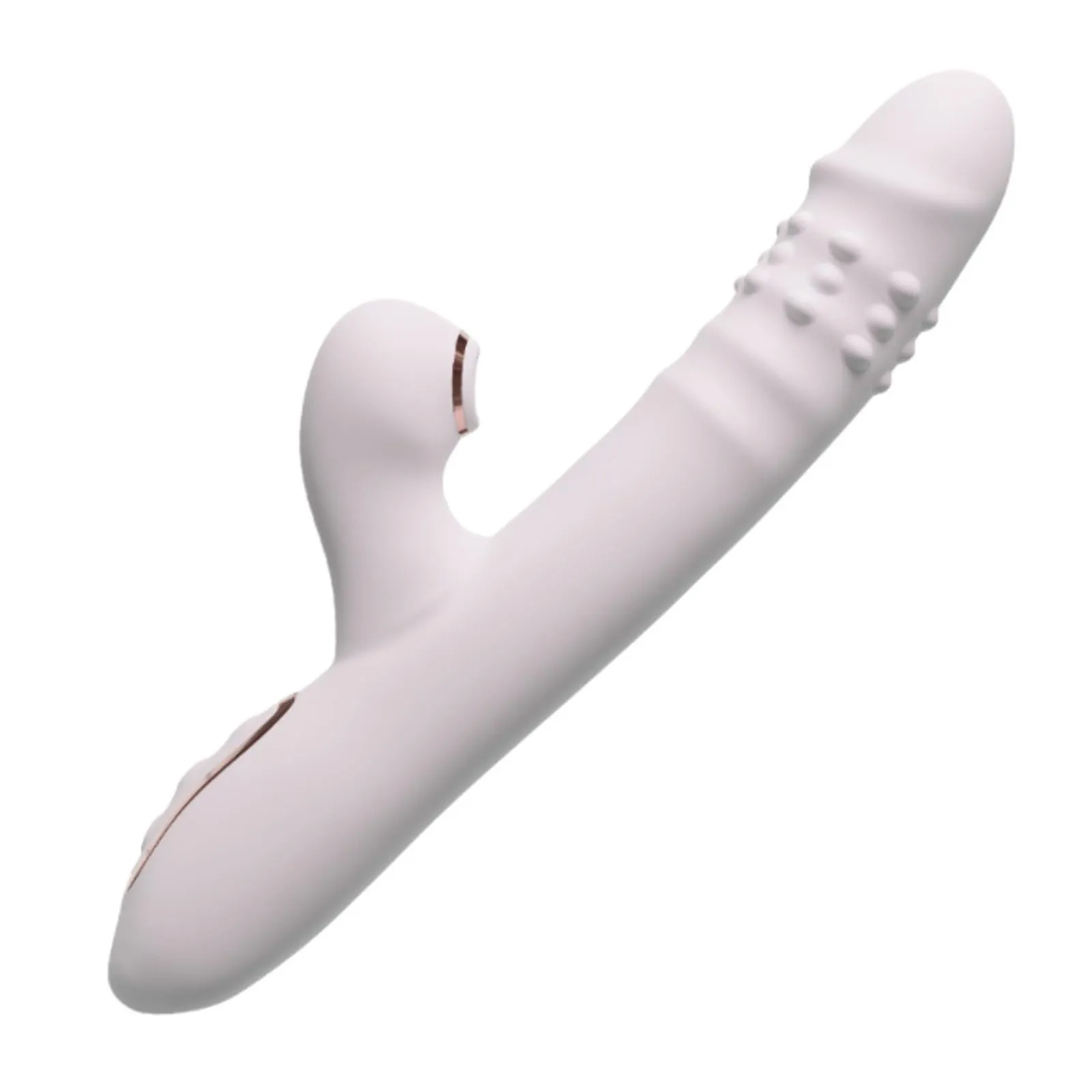 3-in-1 Suction Thrusting Rabbit Vibrator (VIP08) - Female Sex Toys available in the UAE view 4