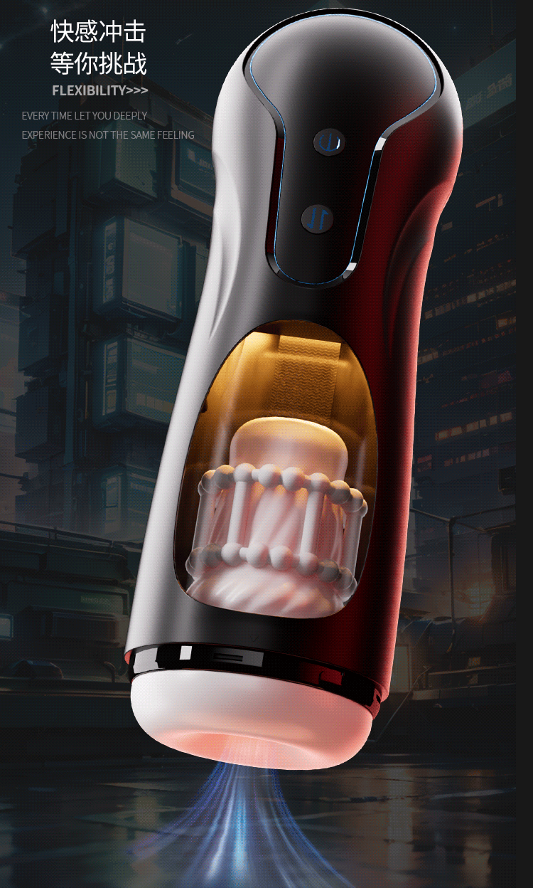 Automatic Telescopic Masturbator (021) - Male Sex Toys available in the UAE view 7