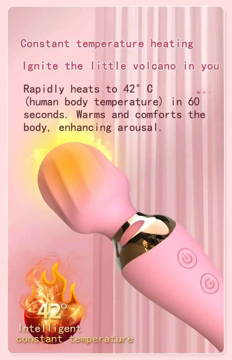 AV Wand Vibrator (YB24) - Female Sex Toys available in the UAE view 2
