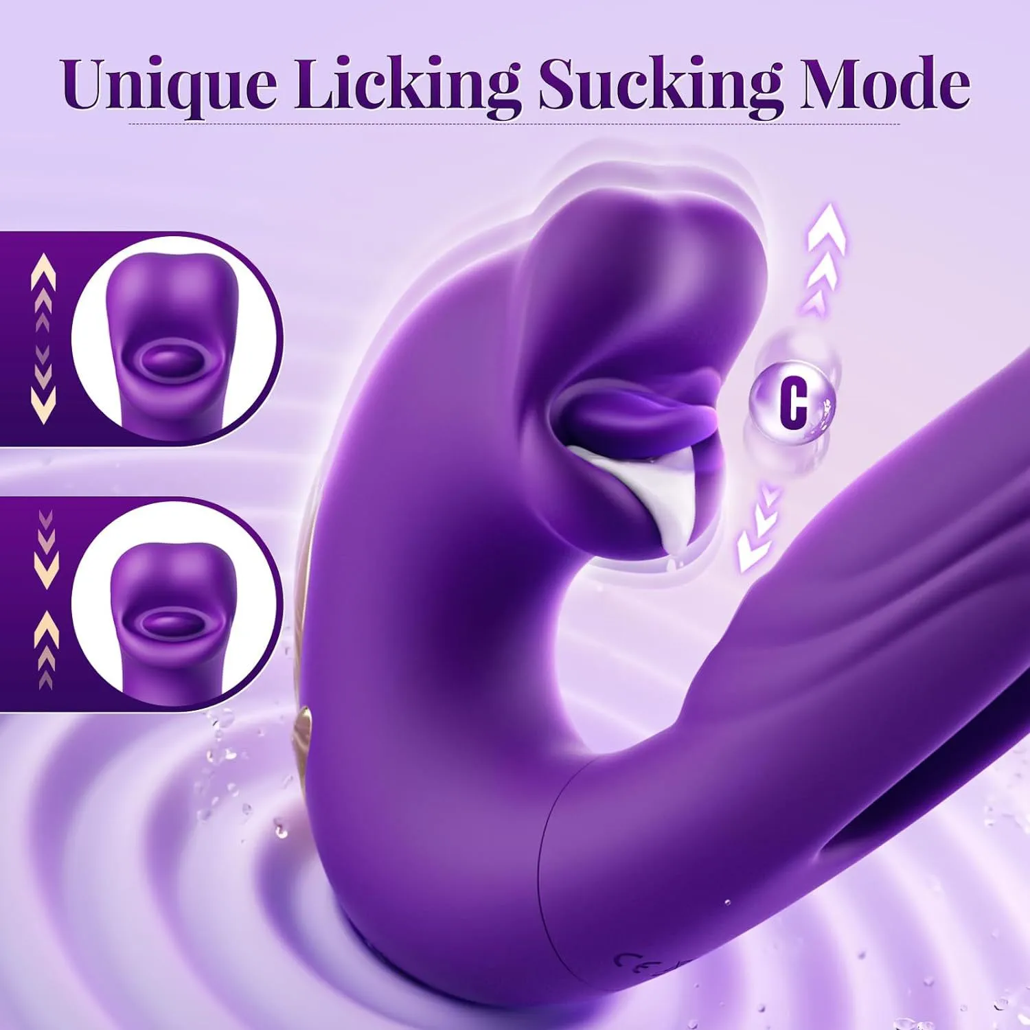 Bella Rabbit Vibrator (024) - Female Sex Toys available in the UAE view 5