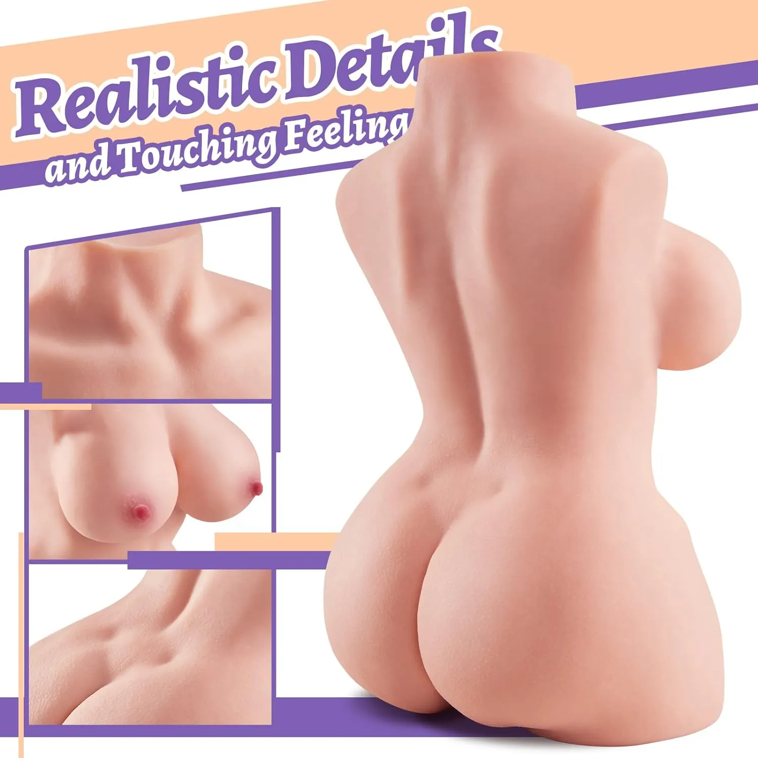 Big Breasted Torso Doll (017) - Male Sex Toys available in the UAE view 2