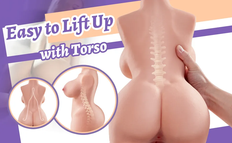 Big Breasted Torso Doll (017) - Male Sex Toys available in the UAE view 8