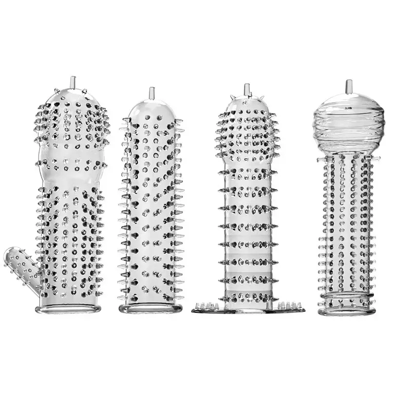 Clear Cock Sleeve Set VIP22 - adult toy for sale in the UAE