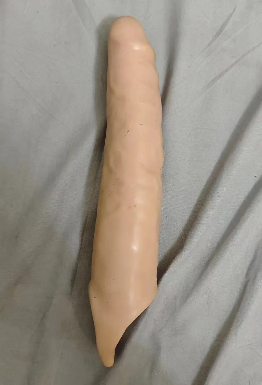 Clear Penis Sleeve Extender (VIP25) - Male Sex Toys available in the UAE view 3