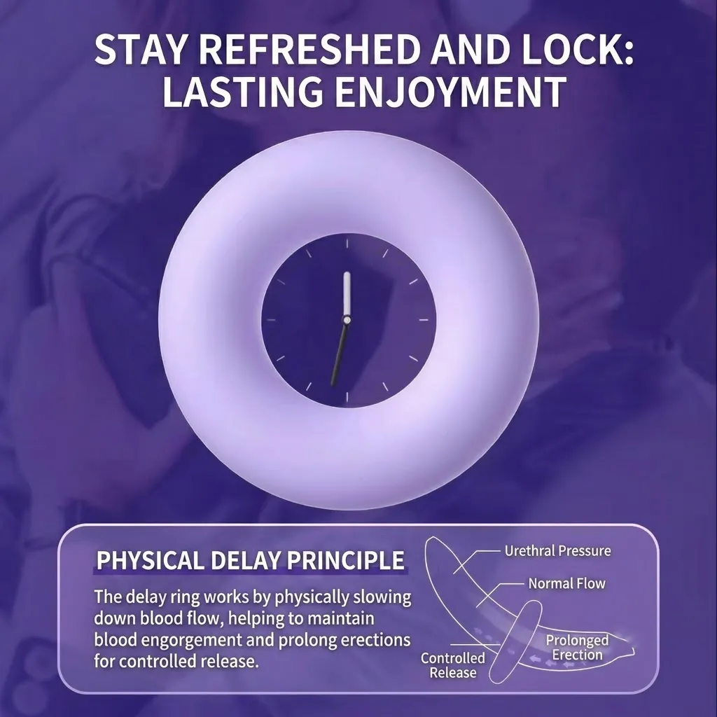Cock Ring Delay Ring (AC004) - Male Sex Toys available in the UAE view 4