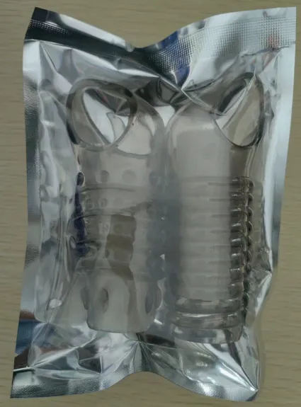 Cock Sleeve with Scrotum Strap (VIP23) - Male Sex Toys available in the UAE view 2