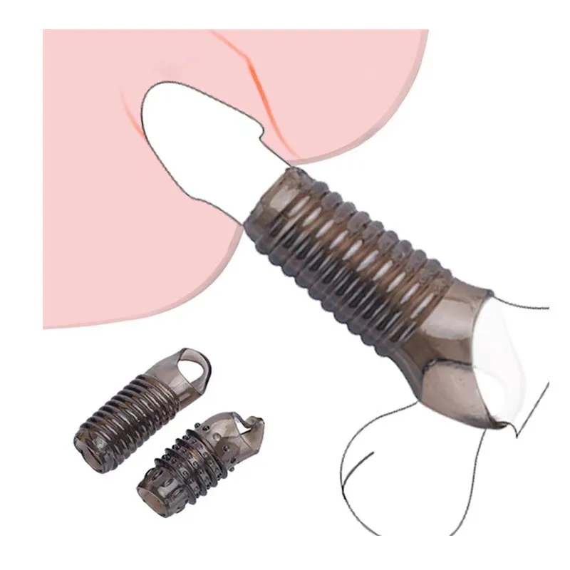 Cock Sleeve with Scrotum Strap (VIP23) - Male Sex Toys available in the UAE view 3