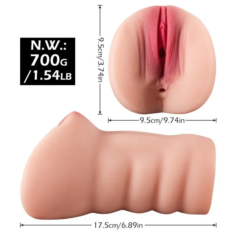 Dual Channel Masturbator (KY12) - Male Sex Toys available in the UAE view 8