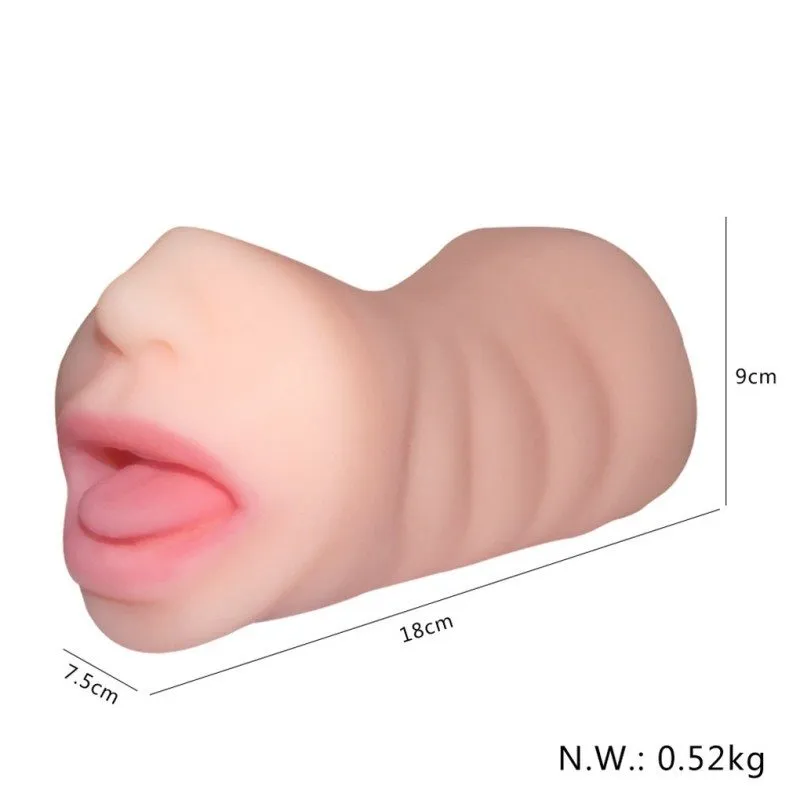 Dual Channel Masturbator (KY13) - Male Sex Toys available in the UAE view 10
