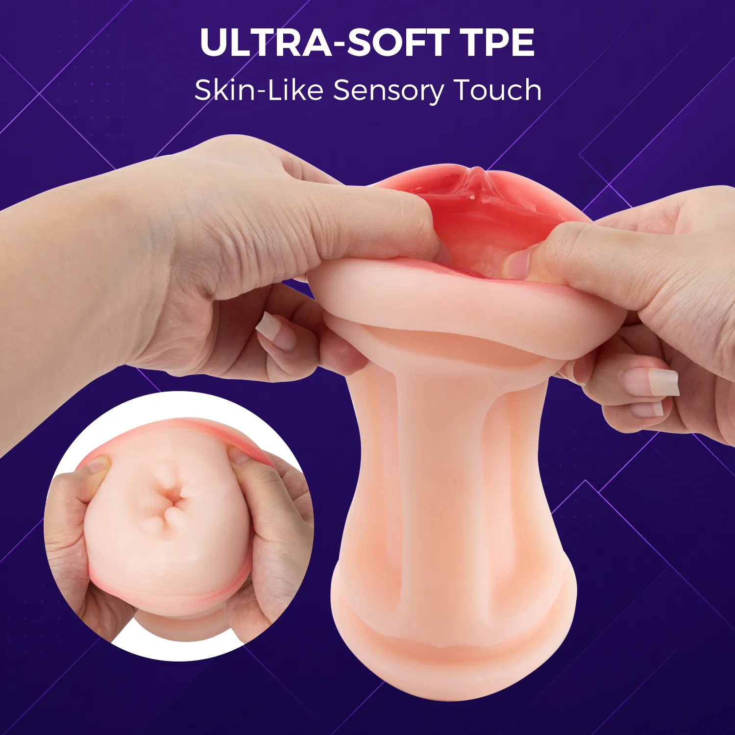 Dual End Masturbator (018) - Male Sex Toys available in the UAE view 8