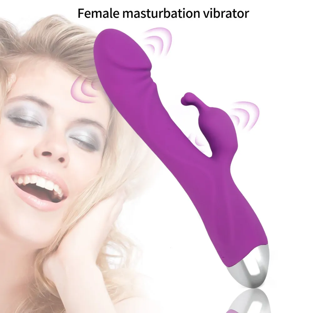 Dual Stimulation Rabbit Vibrator (YB10) - Female Sex Toys available in the UAE view 3