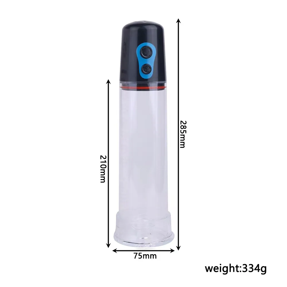 Electric LCD Penis Pump (VIP21) - Male Sex Toys available in the UAE view 3