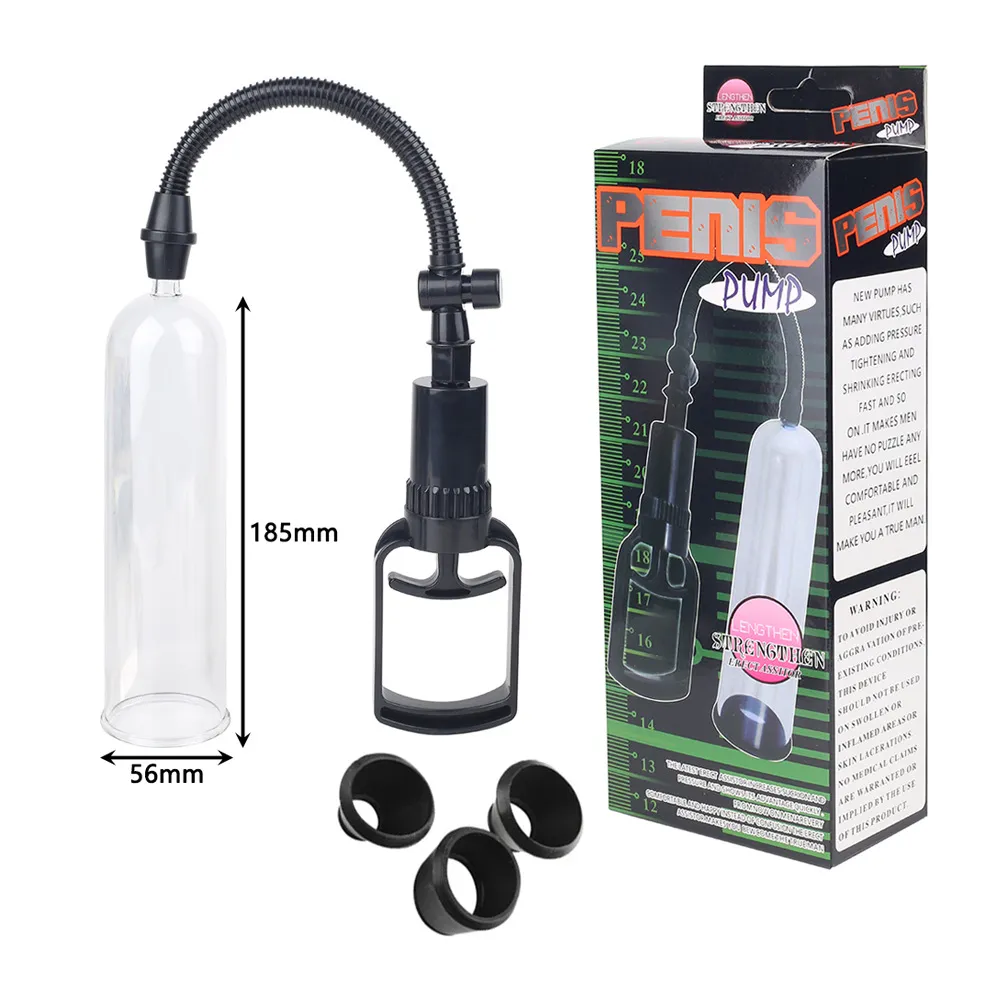 Manual Penis Pump (VIP20) - Male Sex Toys available in the UAE view 5