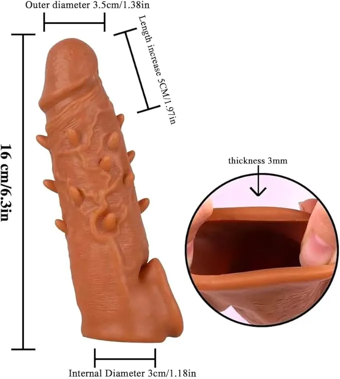 Penis Sleeve (YB58) - Male Sex Toys available in the UAE view 6