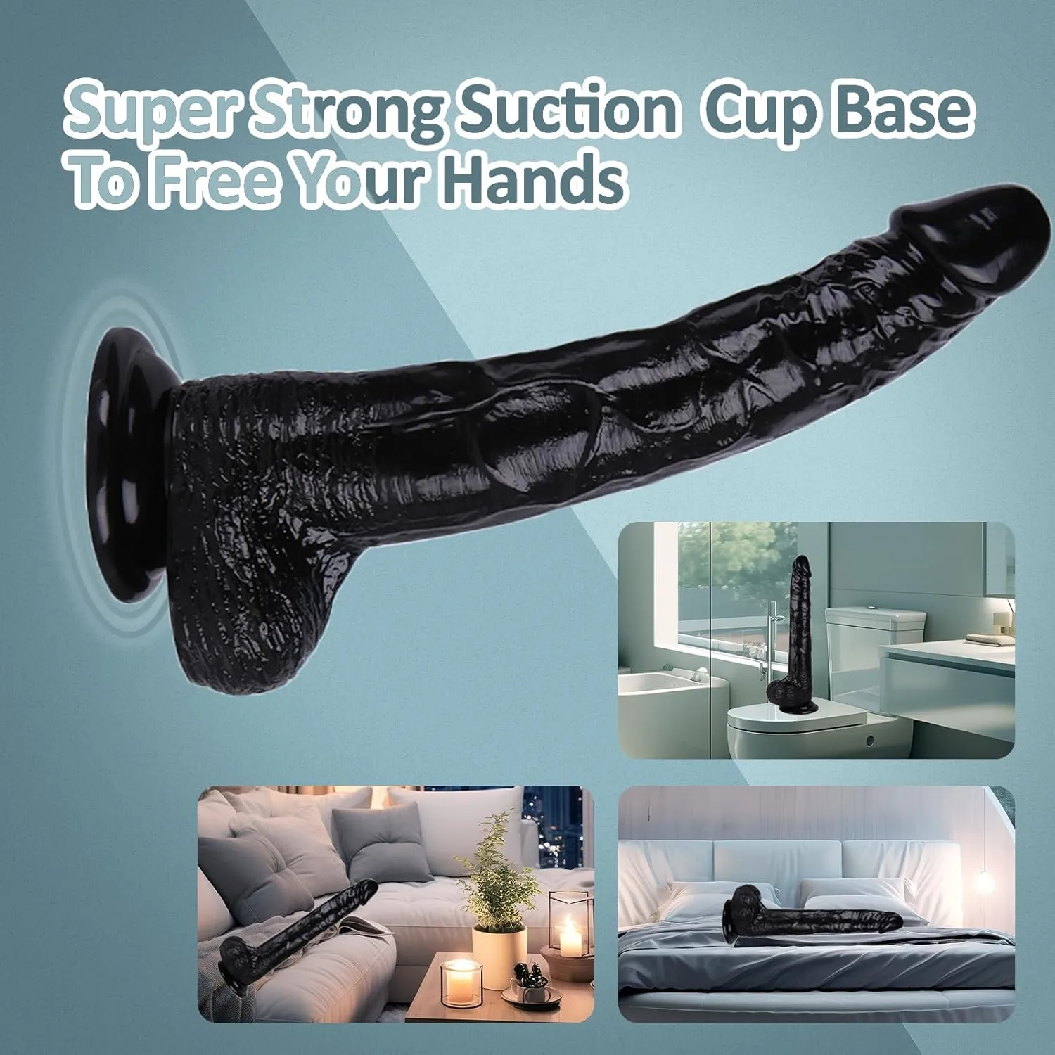 Realistic Dildo (KY32) - Female Sex Toys available in the UAE view 5