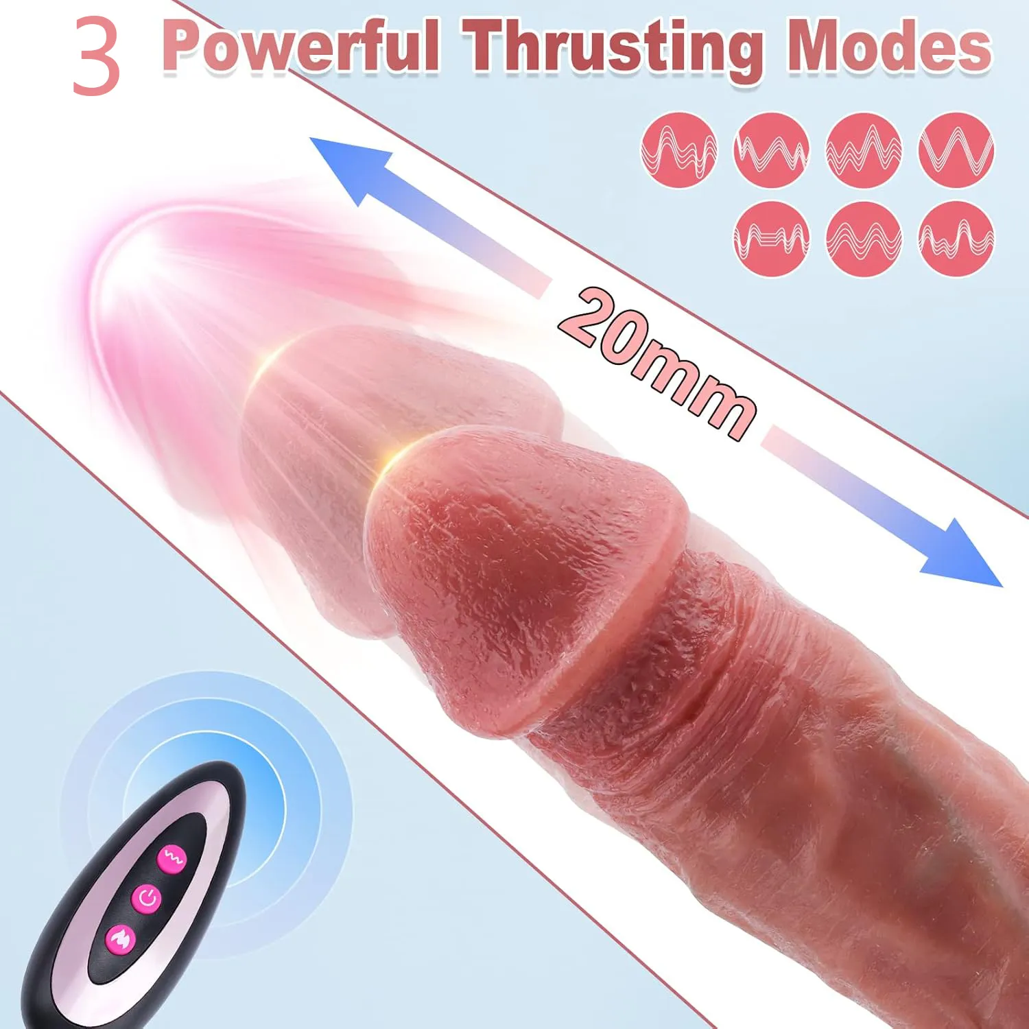 Realistic Dildo Vibrator (028) - Female Sex Toys available in the UAE view 13
