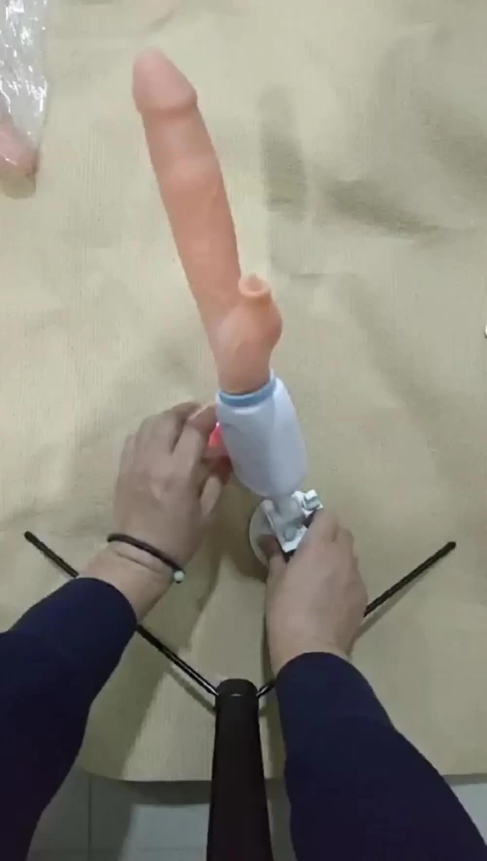 Realistic Dildo with Suction Cup YB69 - adult toy for sale in the UAE