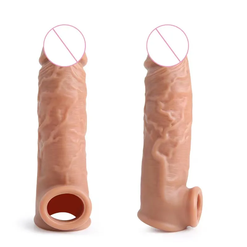 Realistic Penis Sleeve (YB12) - Male Sex Toys available in the UAE view 4