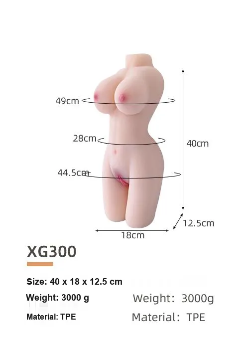 Realistic Torso Doll XG300 (VIP47) - Male Sex Toys available in the UAE view 22