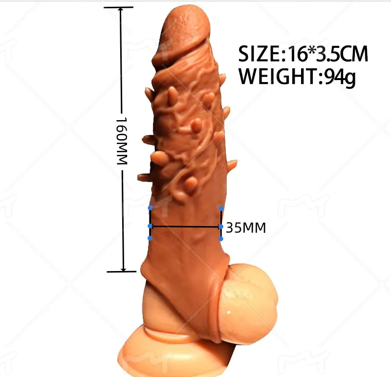 Textured Dildo 16 cm (VIP28) - Female Sex Toys available in the UAE