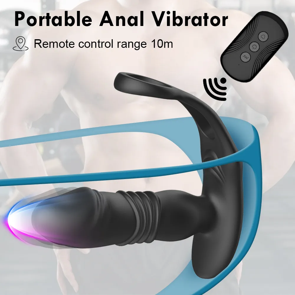 Thrusting Anal Vibrator (46) - Female Sex Toys available in the UAE view 2