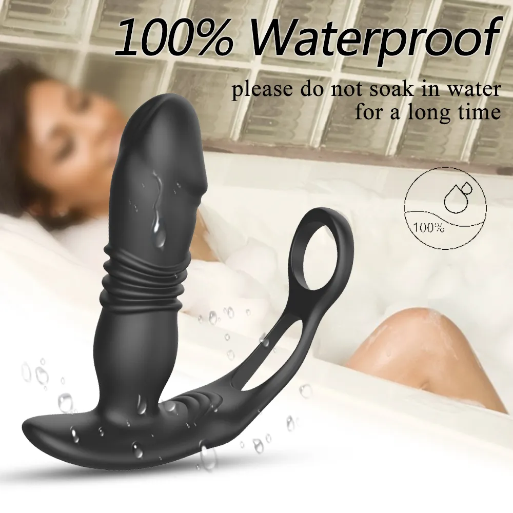 Thrusting Anal Vibrator (46) - Female Sex Toys available in the UAE view 4