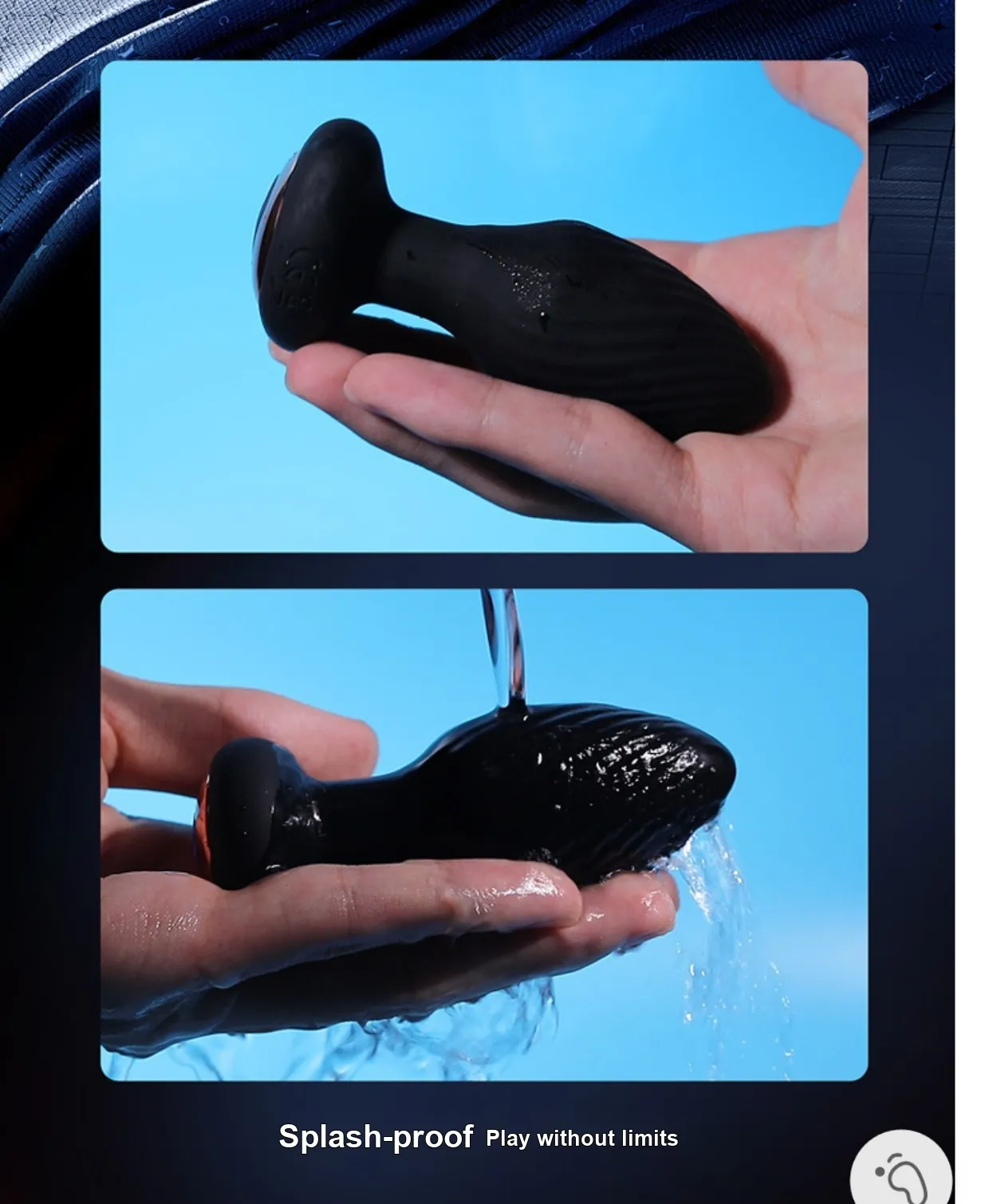 Twisting Rotating Anal Vibrator (VIP14) - Female Sex Toys available in the UAE view 2