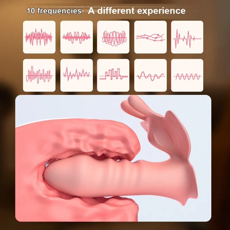 Wearable Rabbit Vibrator (VIP51) - Female Sex Toys available in the UAE view 5
